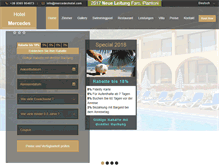 Tablet Screenshot of mercedeshotel.com